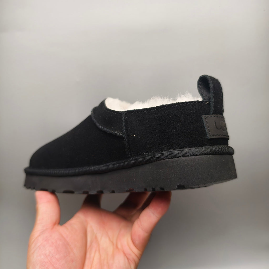 Black Women's Classic Slip-On Shoes – In Stock