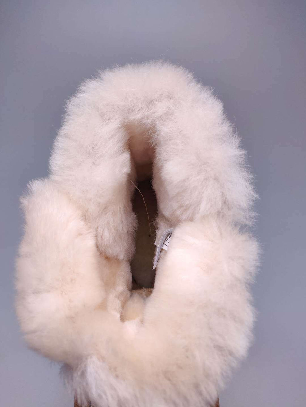 Chestnut Dior-Style Textured Fabric Boots – In Stock