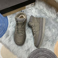 Gray Men's Casual Lace-Up Shoes – In Stock