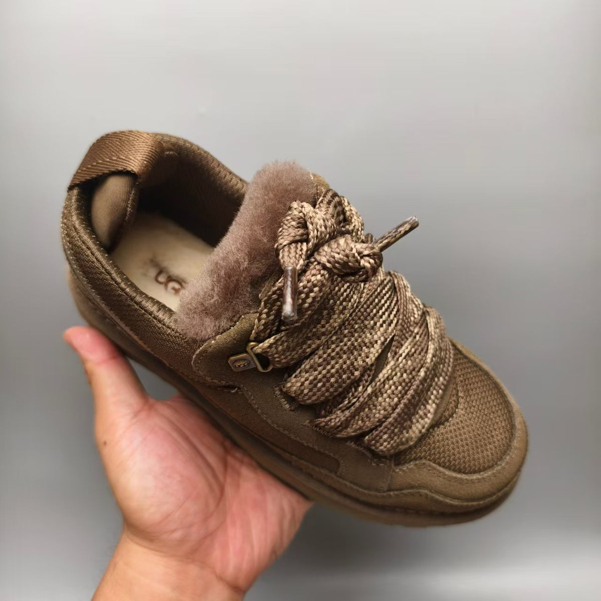 Walnut Couple Mesh Sport Casual Shoes – In Stock