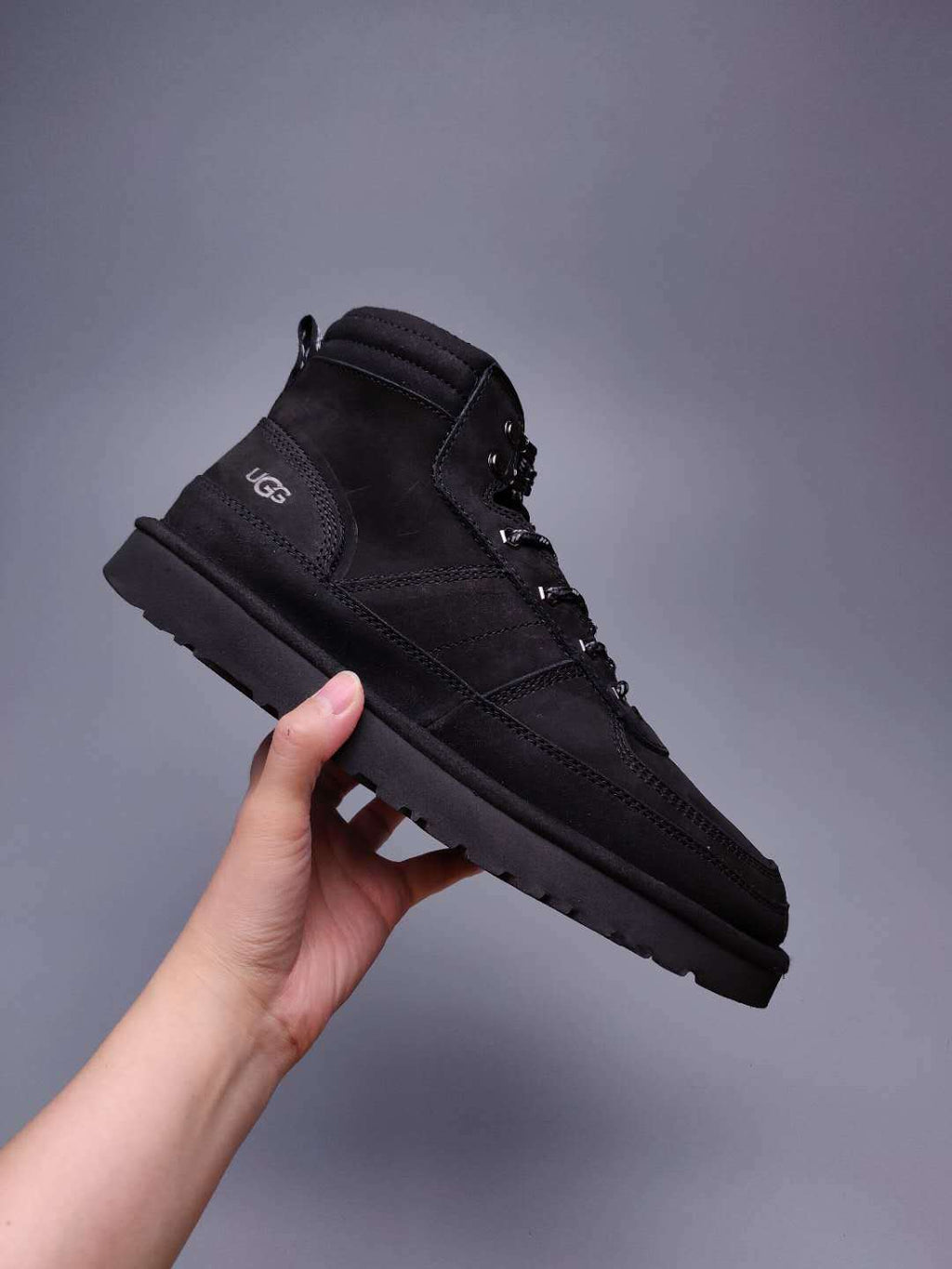 Black Men's Casual Lace-Up Shoes – In Stock
