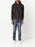 Les Tien pouch cotton hoodie
