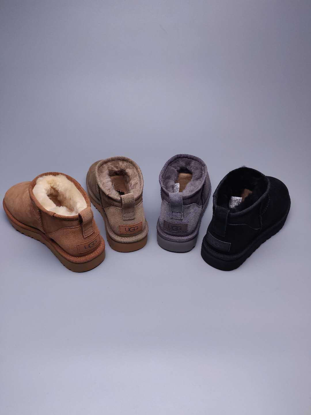 Gray Celebrity-Style Shoes – In Stock