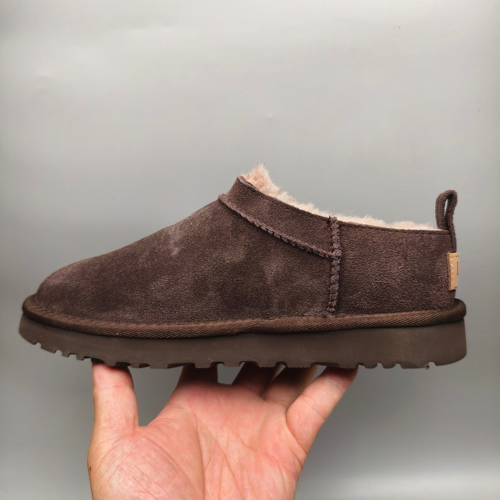 Chocolate Women's Classic Slip-On Shoes – In Stock