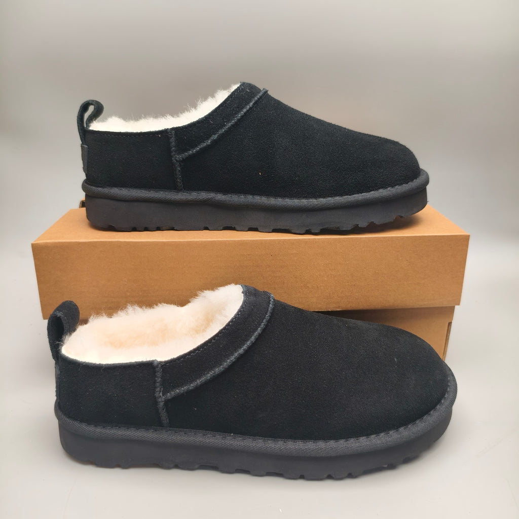 Black Women's Classic Slip-On Shoes – In Stock