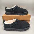 Black Women's Classic Slip-On Shoes – In Stock