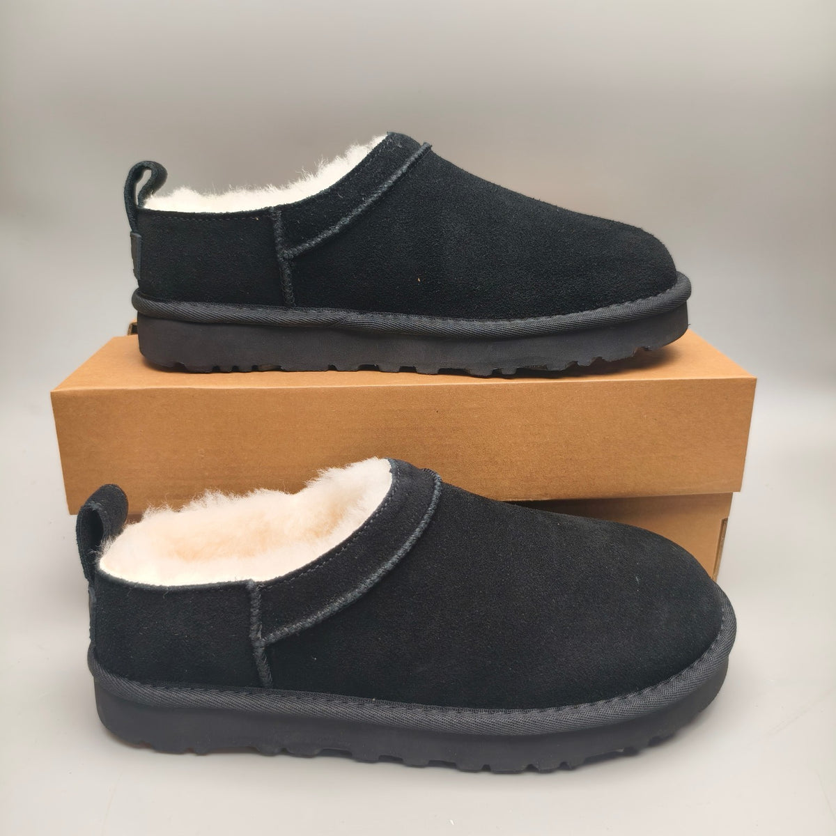 Black Women's Classic Slip-On Shoes – In Stock