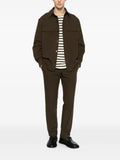 Karl Lagerfeld flap-pocket overshirt