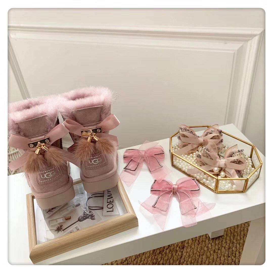 Dusk Pink 3-in-1 Snow Boots
