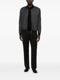 Kiton zip-fastening bomber jacket