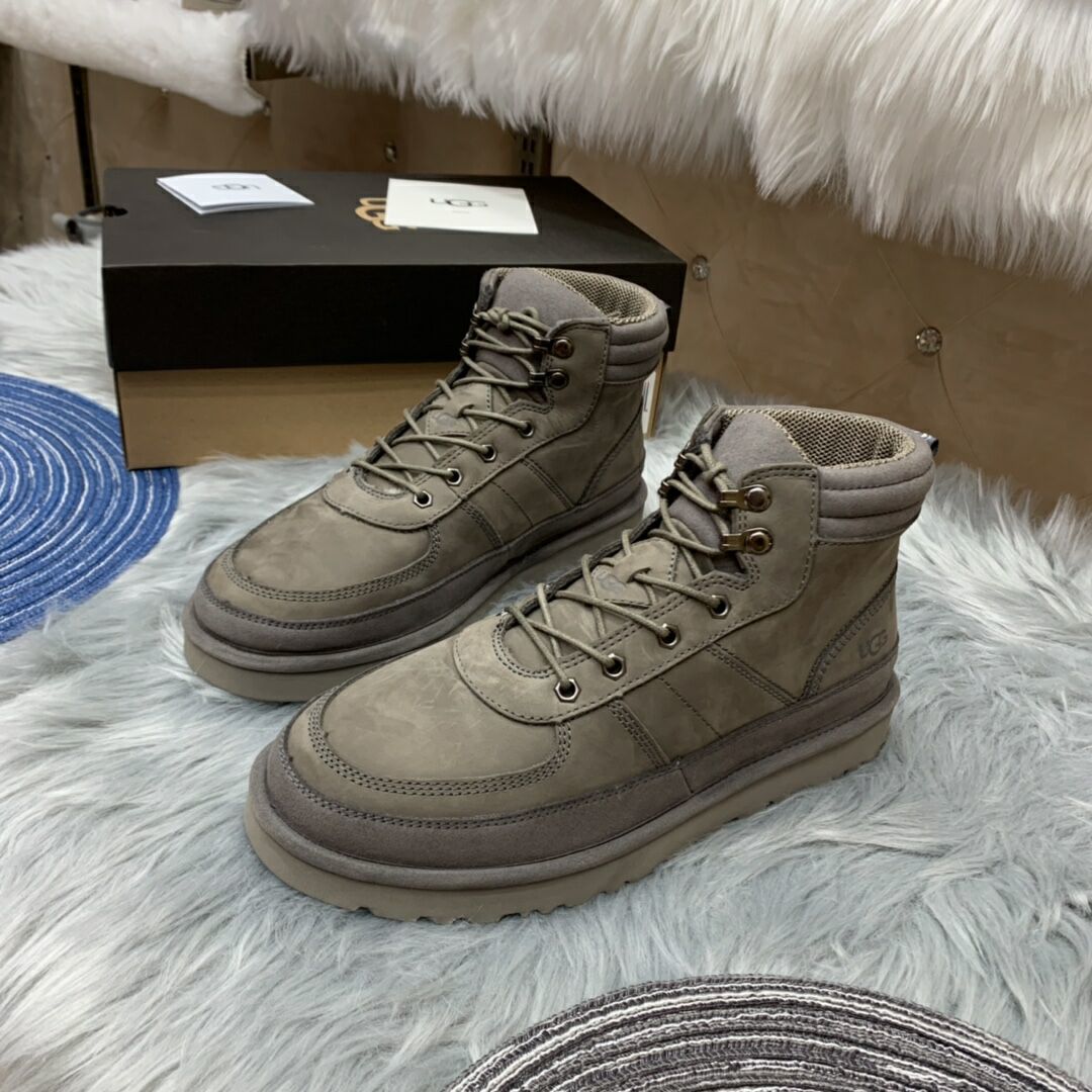 Gray Men's Casual Lace-Up Shoes – In Stock