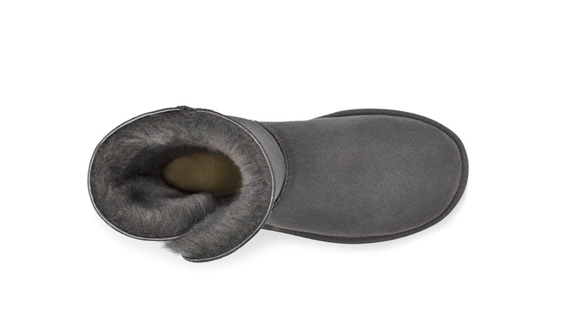 Gray Side-Zip Mid-Calf Boots – In Stock