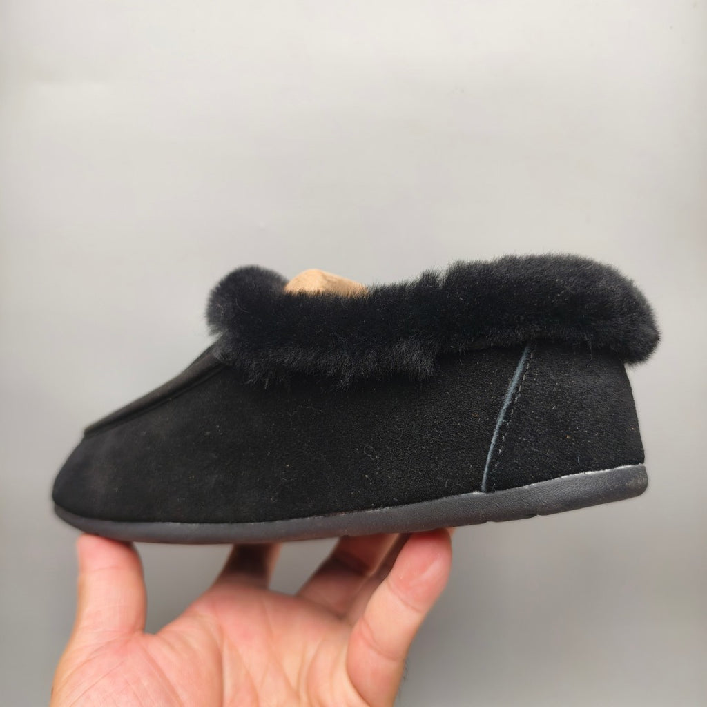 Black Slip-On Casual Home Loafers – In Stock