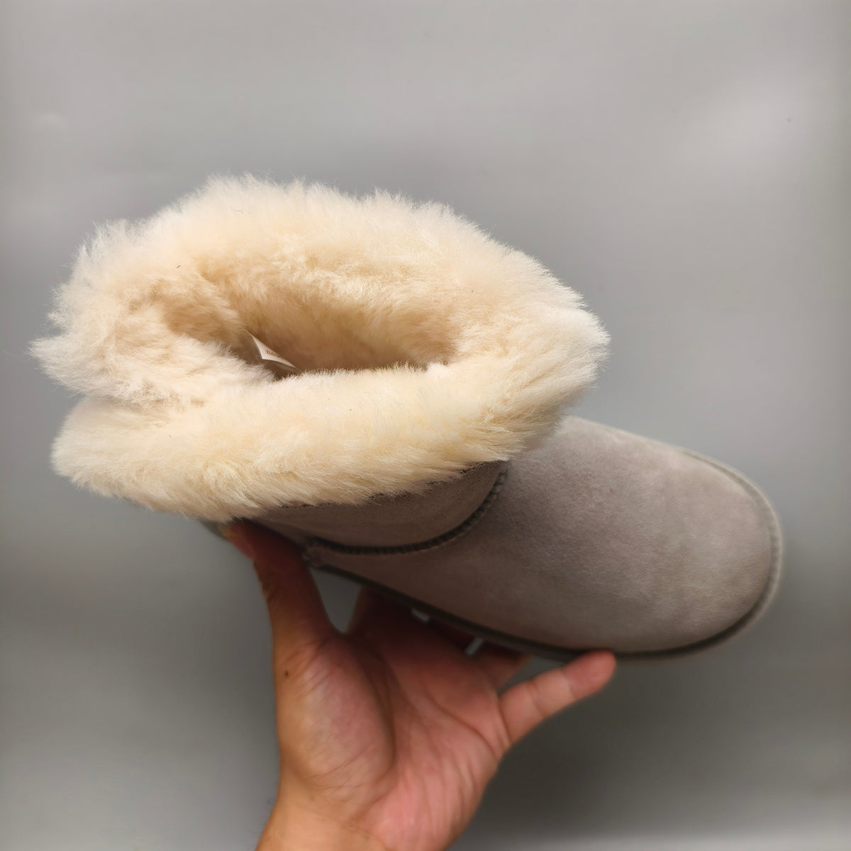 Gray Ethnic Style Back-Strap Shoes – In Stock
