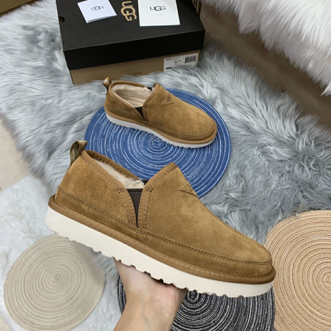 Chestnut Men's Slip-On Low-Top Shoes – In Stock
