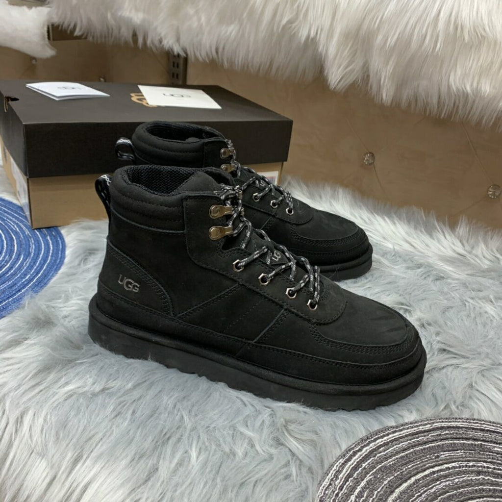 Black Men's Casual Lace-Up Shoes – In Stock