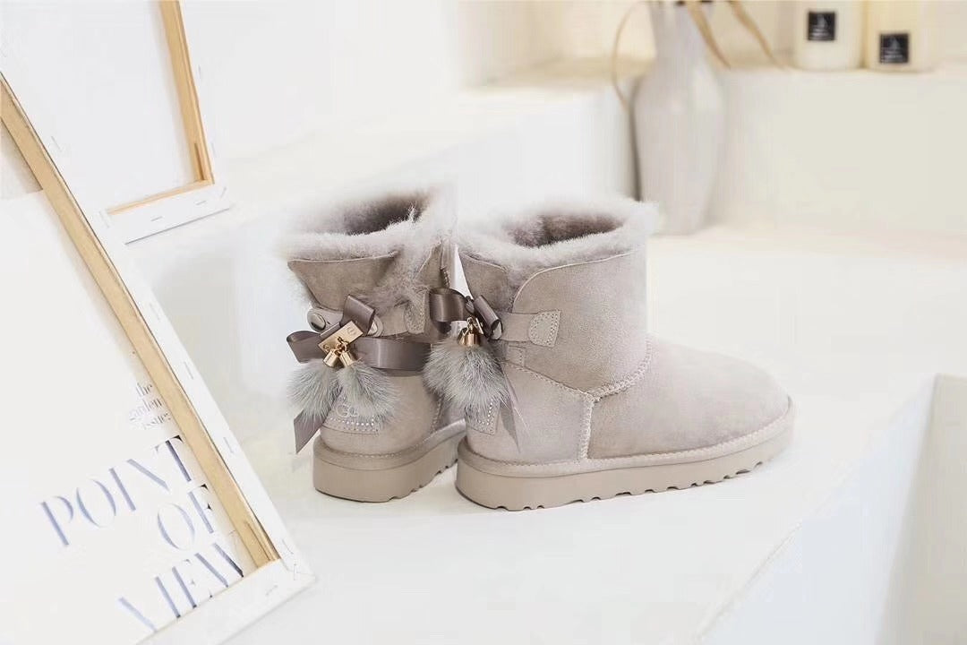 Diamond Gray 3-in-1 Snow Boots