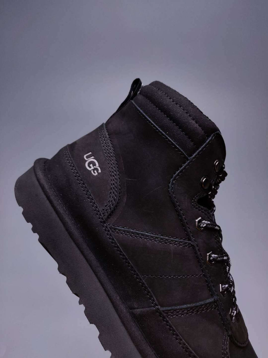Black Men's Casual Lace-Up Shoes – In Stock