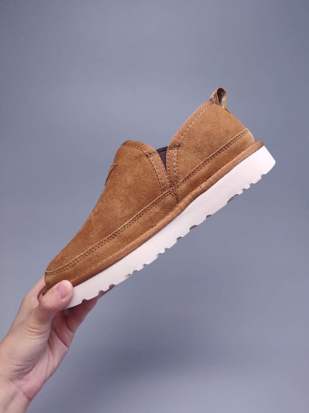 Chestnut Men's Slip-On Low-Top Shoes – In Stock