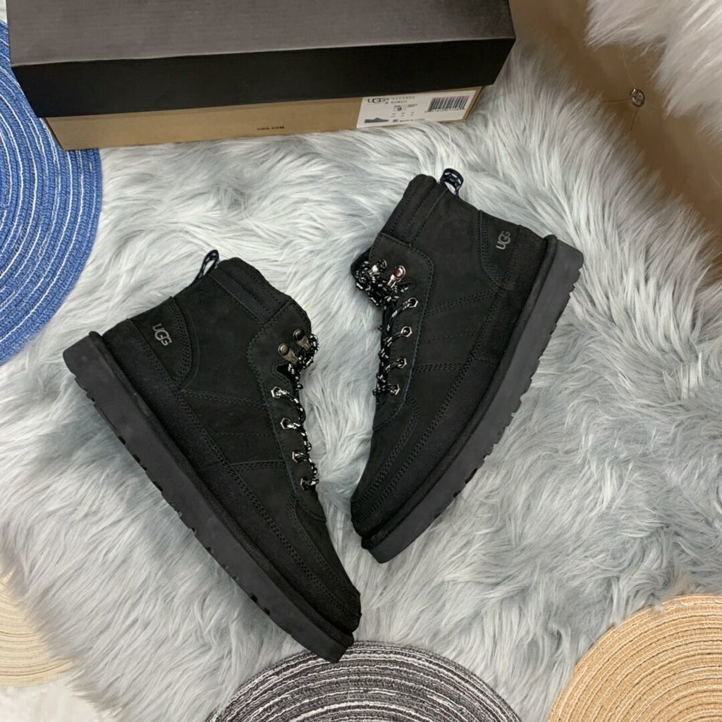 Black Men's Casual Lace-Up Shoes – In Stock