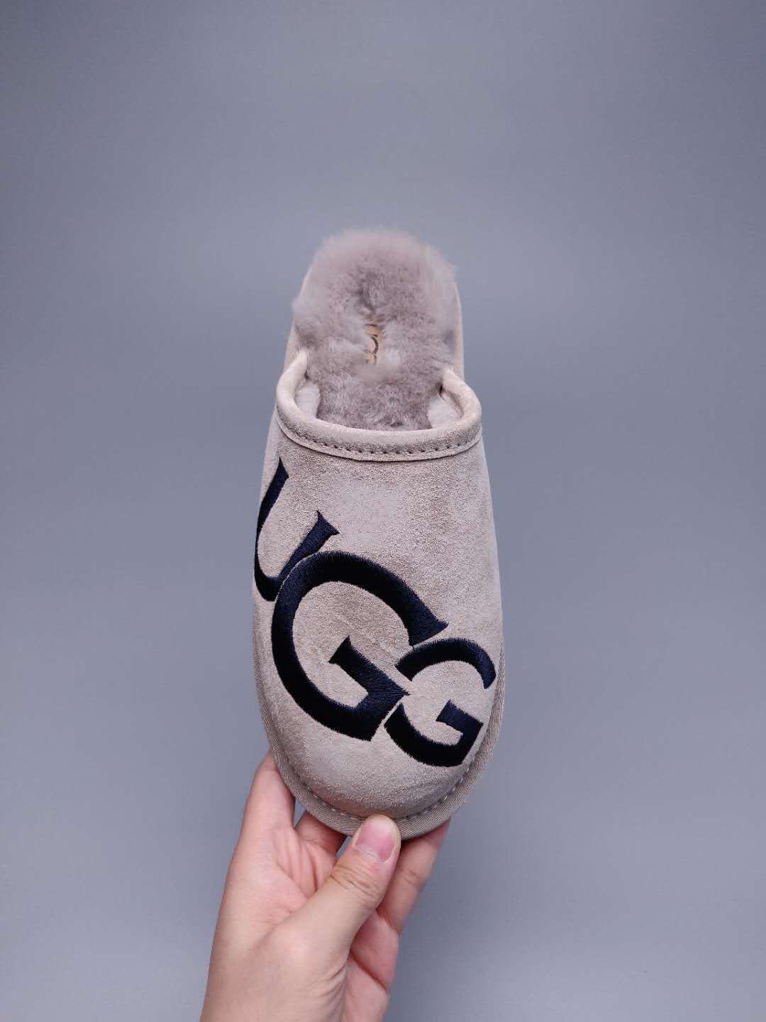 Gray G-Style Indoor Slippers – In Stock