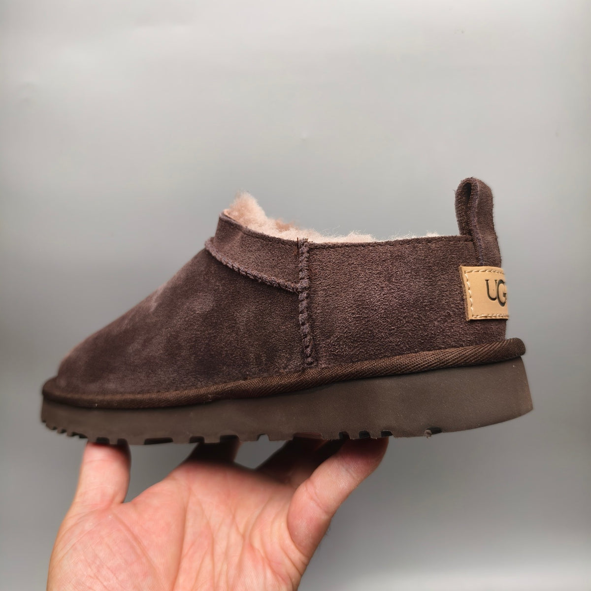 Chocolate Women's Classic Slip-On Shoes – In Stock