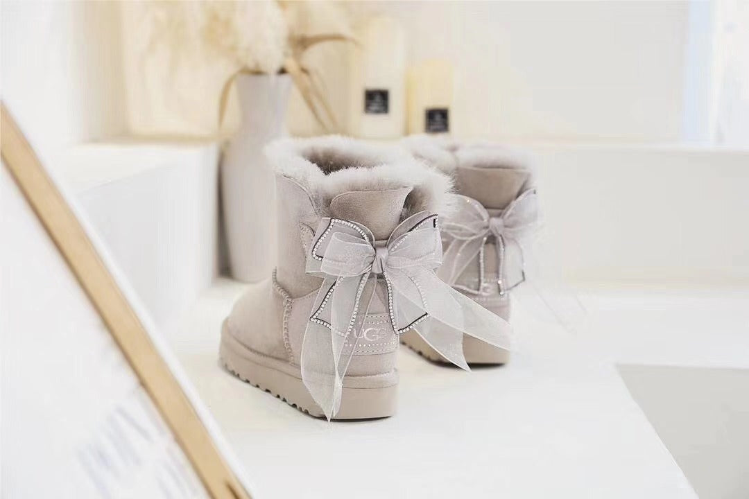 Diamond Gray 3-in-1 Snow Boots