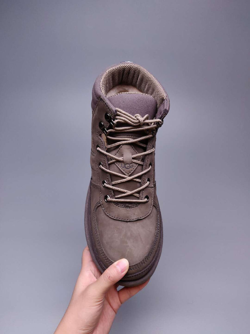 Gray Men's Casual Lace-Up Shoes – In Stock