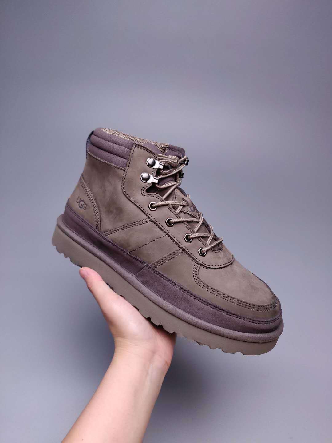 Gray Men's Casual Lace-Up Shoes – In Stock