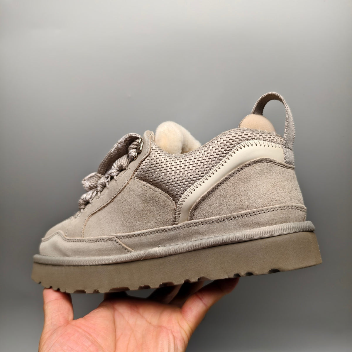 Gray Couple Mesh Sport Casual Shoes – In Stock
