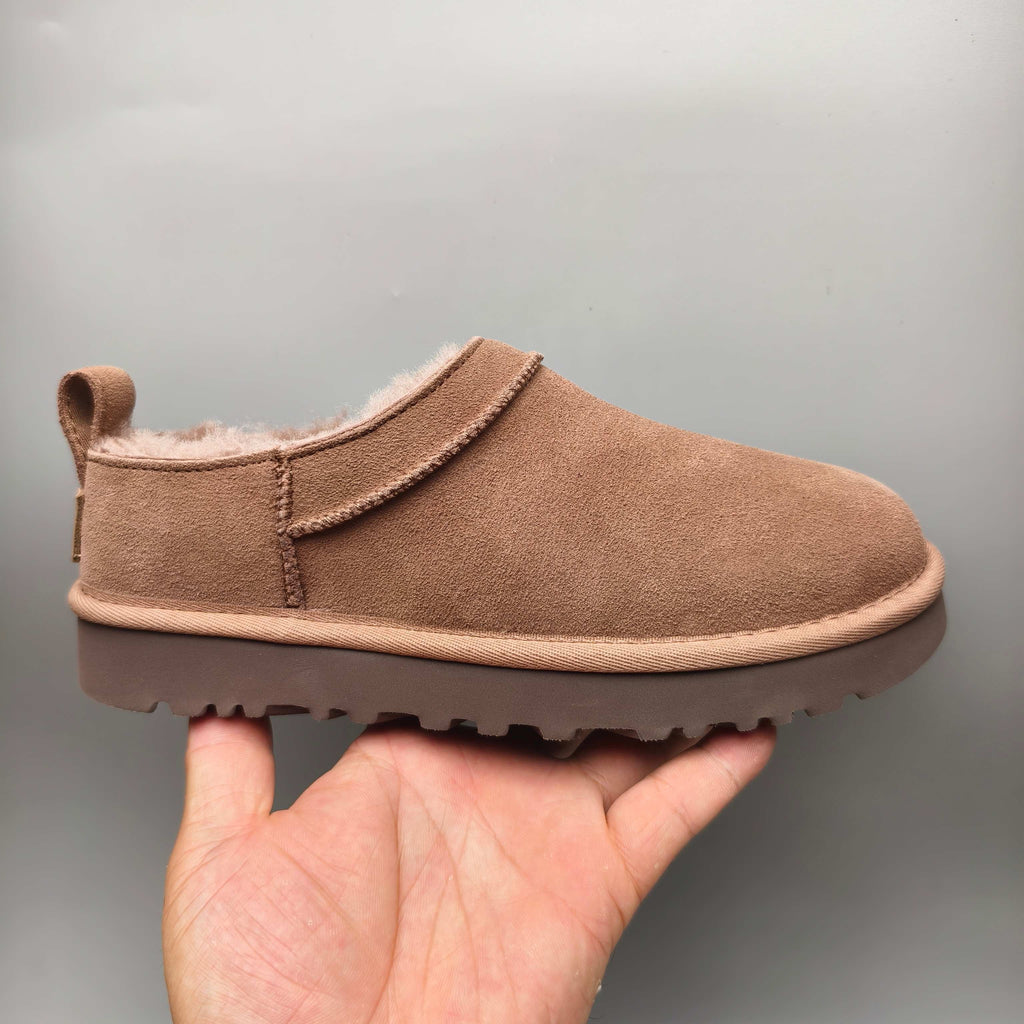 Mist Pink Women's Classic Slip-On Shoes – In Stock