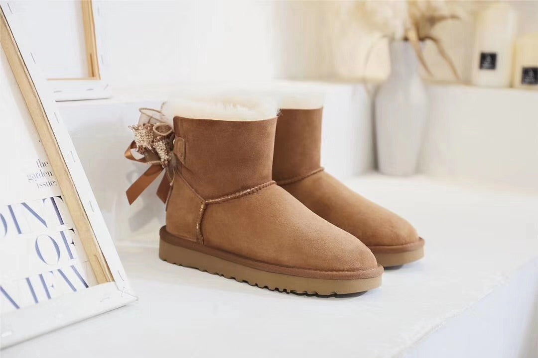 Chestnut Brown 3-in-1 Snow Boots