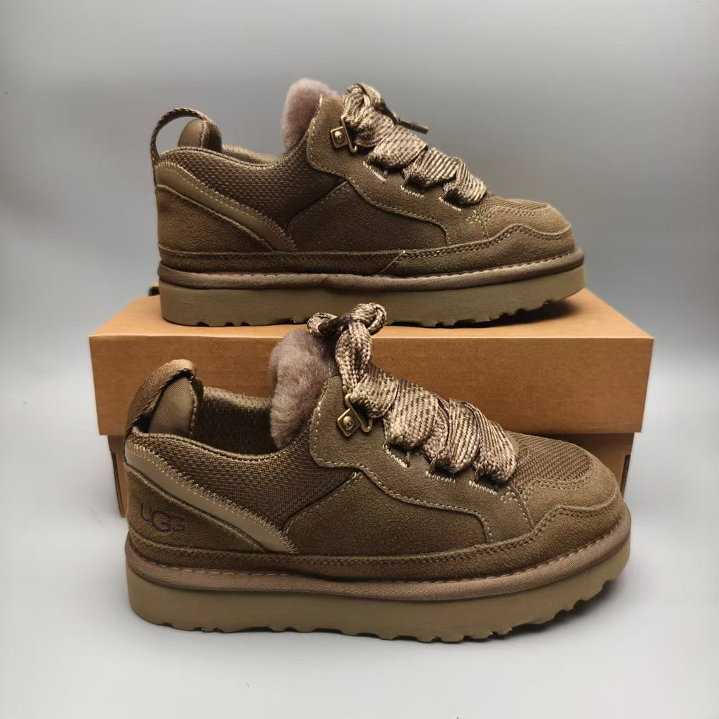 Walnut Couple Mesh Sport Casual Shoes – In Stock