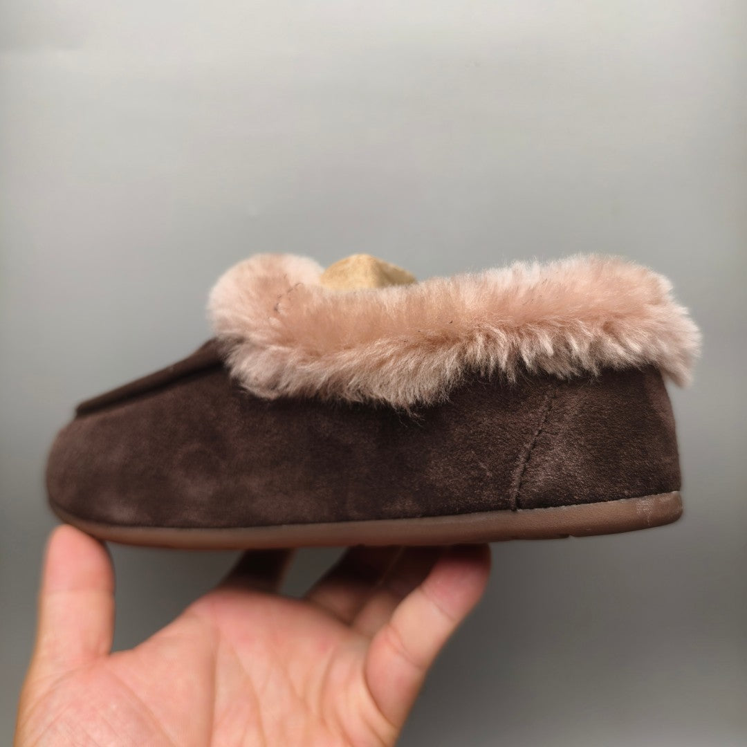 Chocolate Slip-On Casual Home Loafers – In Stock