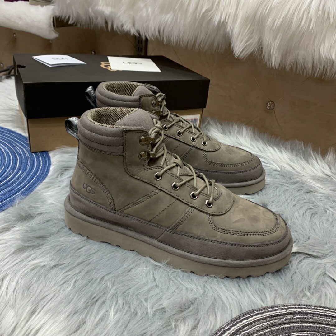 Gray Men's Casual Lace-Up Shoes – In Stock