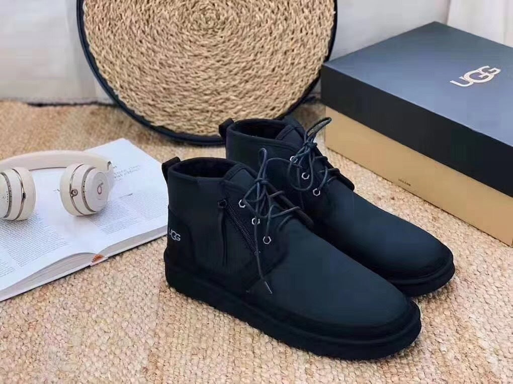 Black Neum Upgraded Zip Shoes – New Arrival