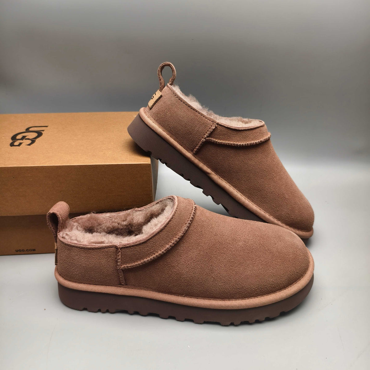 Mist Pink Women's Classic Slip-On Shoes – In Stock