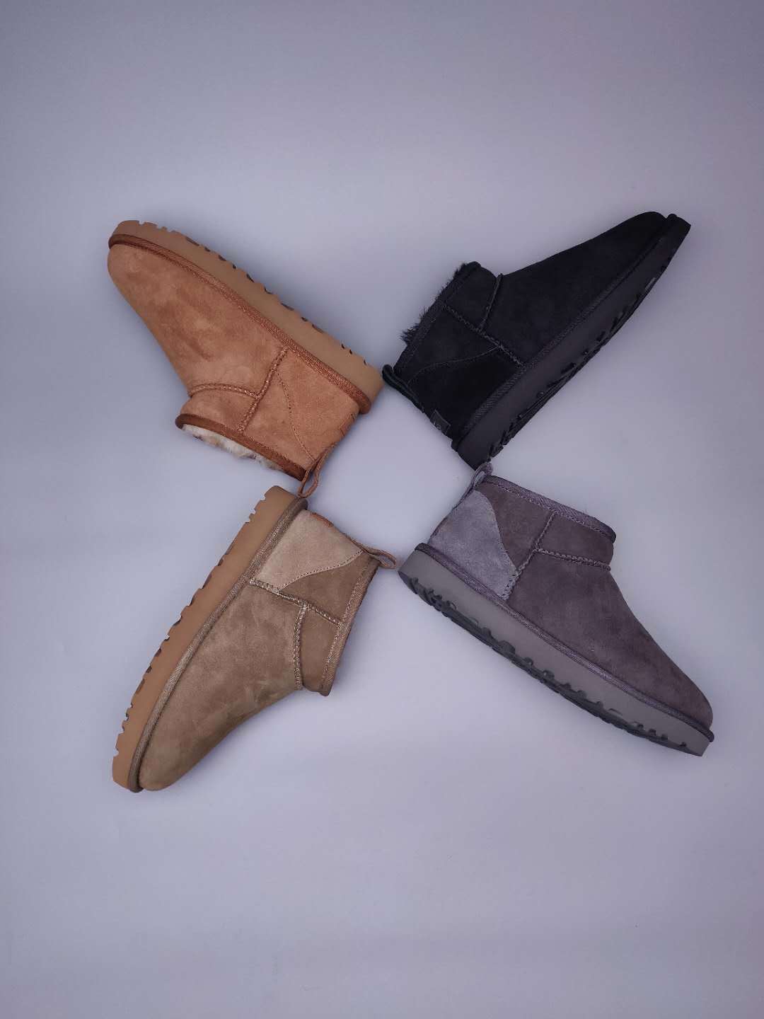 Gray Celebrity-Style Shoes – In Stock