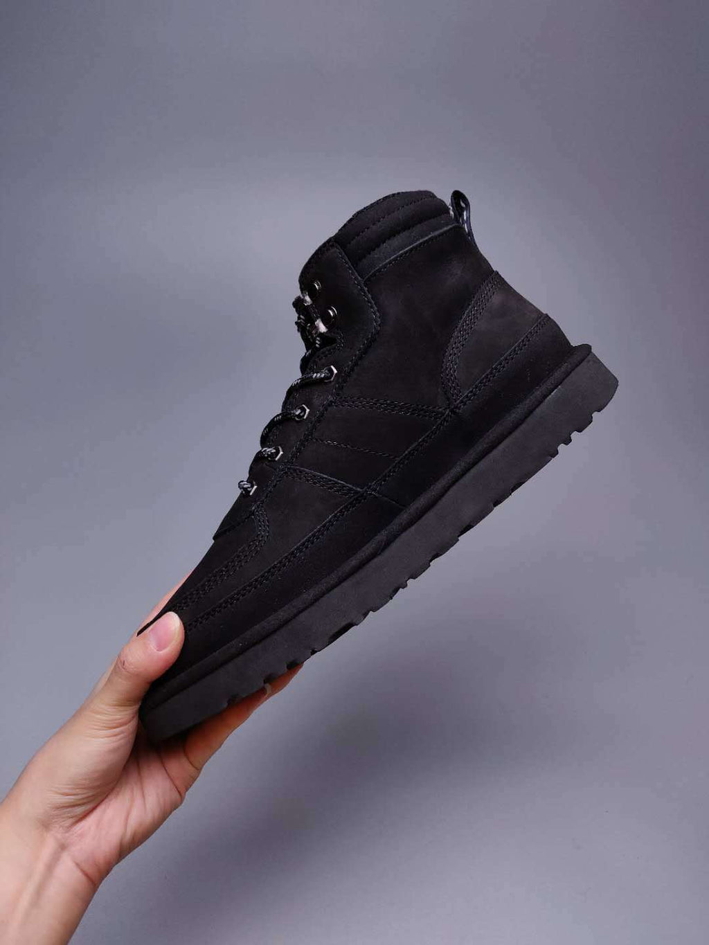 Black Men's Casual Lace-Up Shoes – In Stock