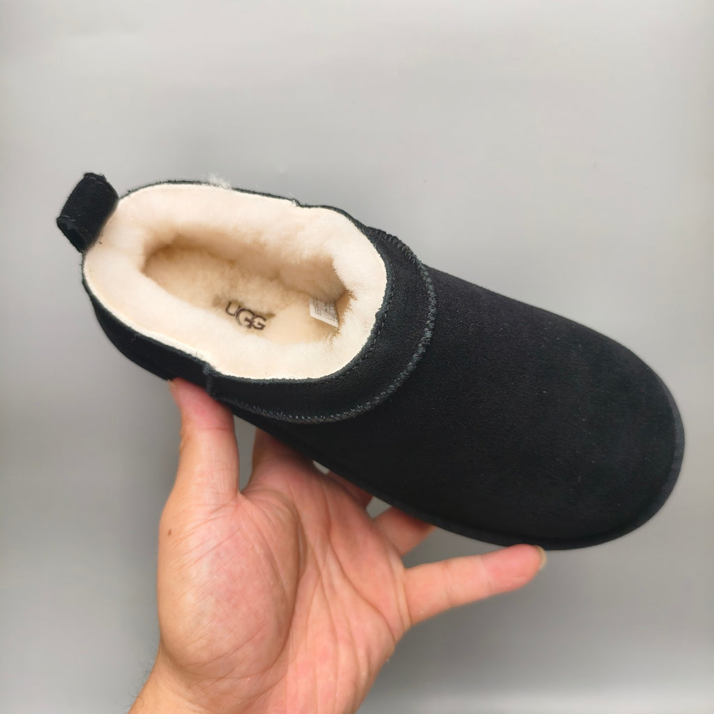 Black Women's Classic Slip-On Shoes – In Stock