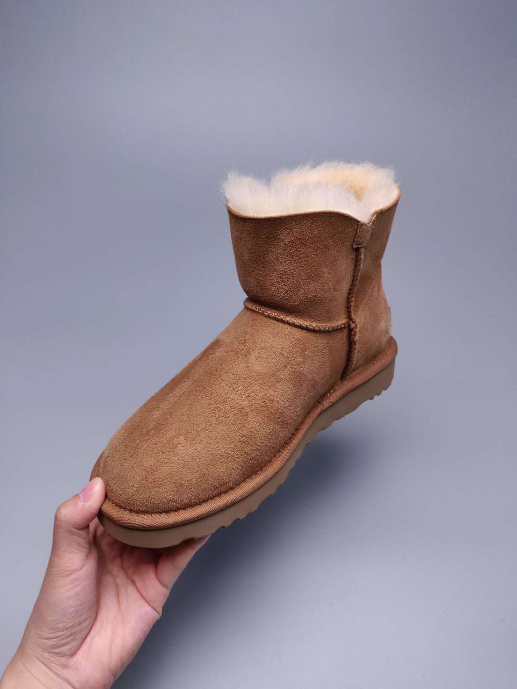 Chestnut Side-Zip Ankle Boots – In Stock