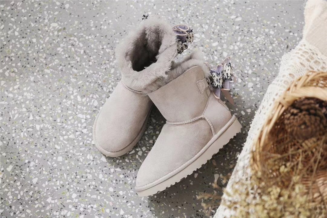 Diamond Gray 3-in-1 Snow Boots