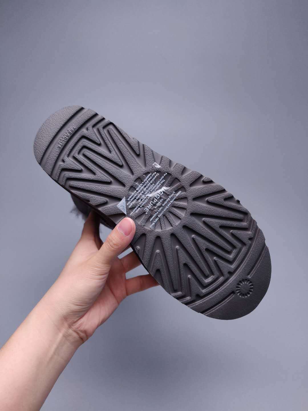 Gray Side-Zip Ankle Boots – In Stock