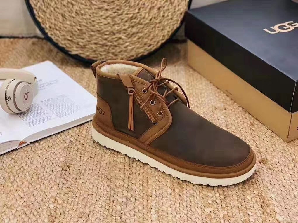 Chestnut Neum Upgraded Zip Shoes – New Arrival