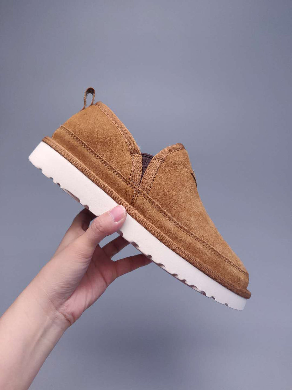 Chestnut Men's Slip-On Low-Top Shoes – In Stock