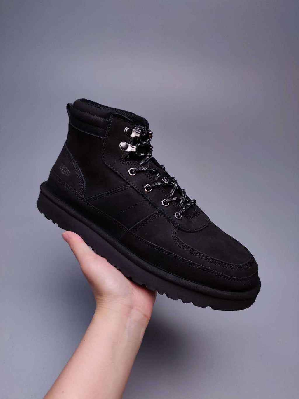 Black Men's Casual Lace-Up Shoes – In Stock