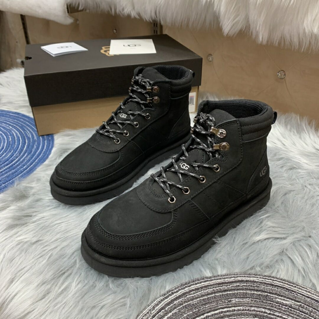 Black Men's Casual Lace-Up Shoes – In Stock