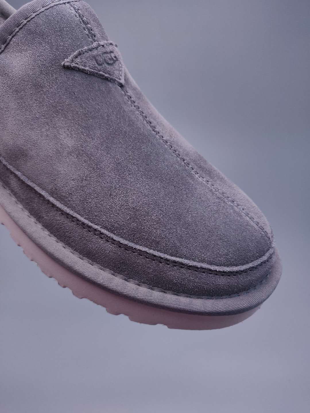 Gray Men's Slip-On Low-Top Shoes – In Stock