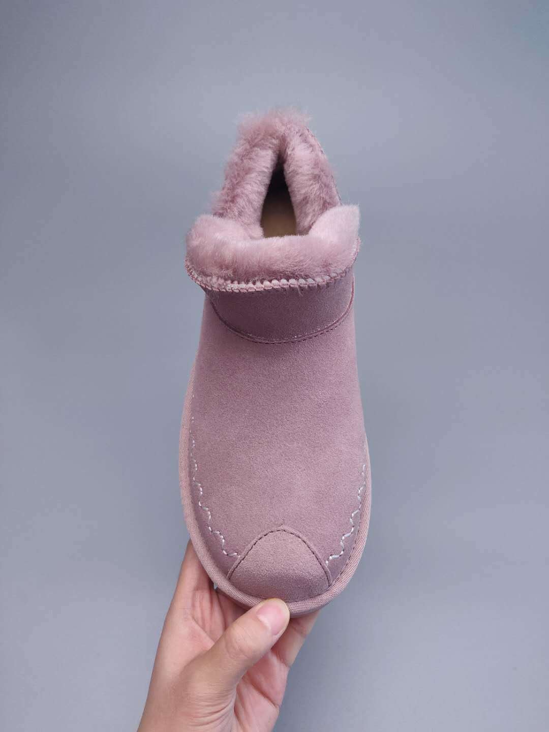 New Dusty Pink Ankle Boots – In Stock