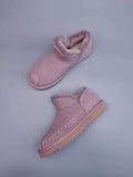 New Dusty Pink Ankle Boots – In Stock